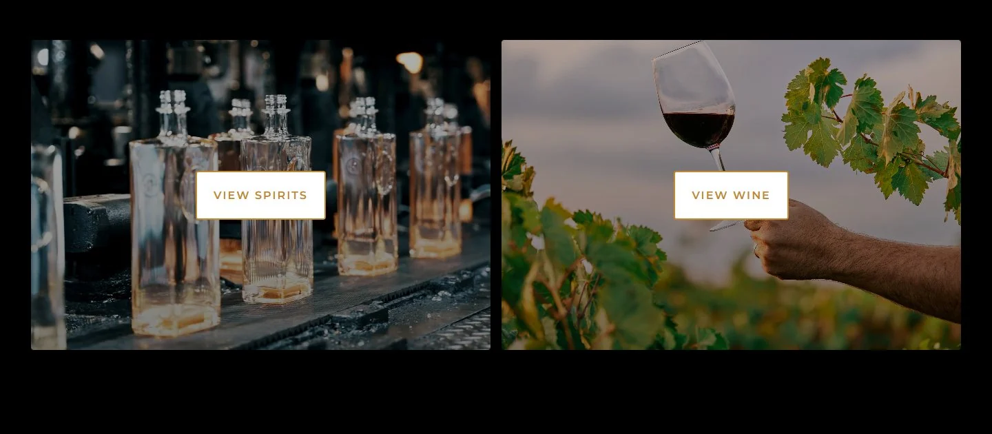 Original category tiles for spirits and wine with no prices